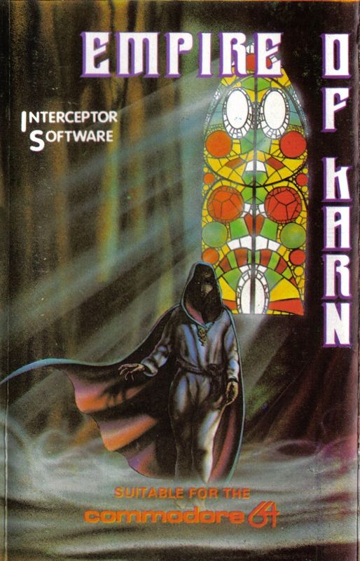 Empire of Karn box art for Commodore 64